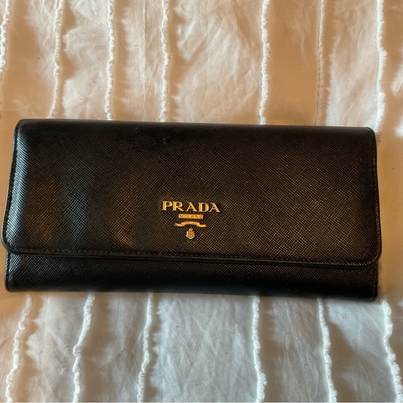 Prada gorgeous RARE authentic multicolor long wallet. Beautiful condition. - Picture 3 of 5